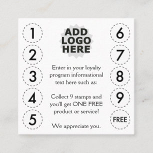 plain punch card