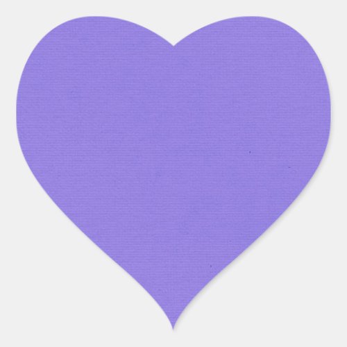 Plain Purple Heart Sticker