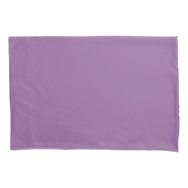 Plain Purple  Pillowcase (Front)