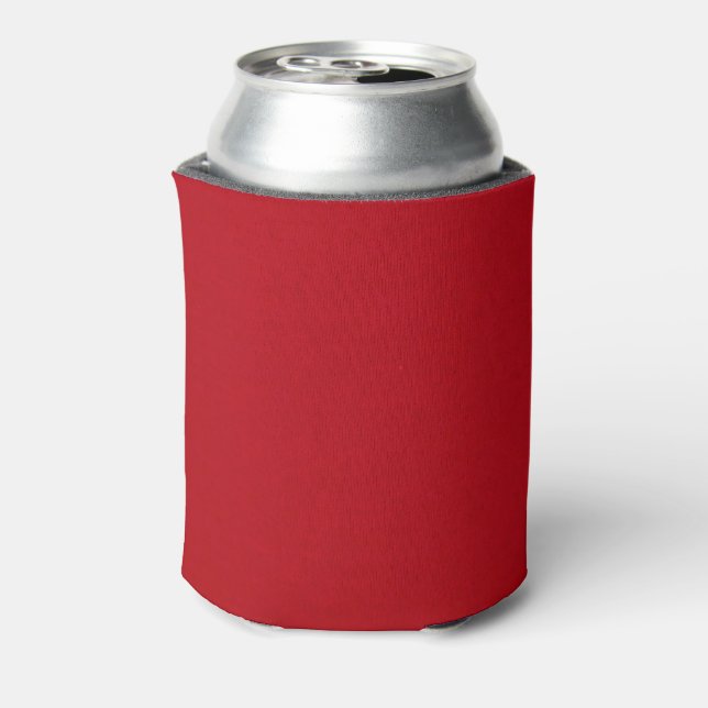 Plain Red Color Can Cooler (Can Back)