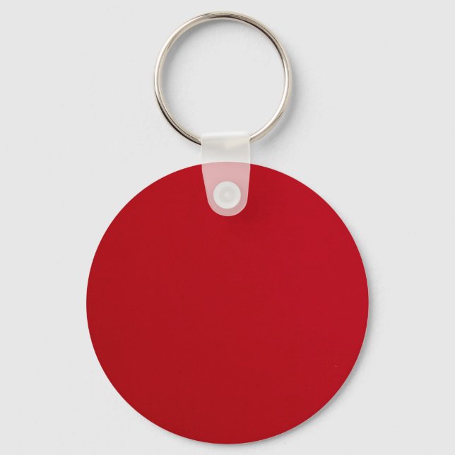 Plain Red Color Keychain (Front)