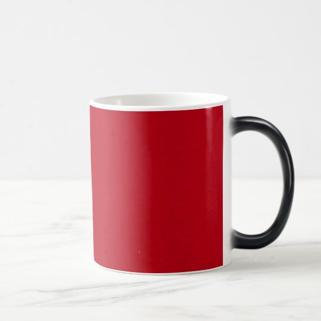 Plain Red Color Morph Mug (Right)