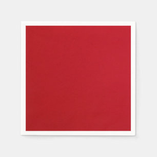 Plain Red Color Napkins