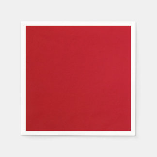 Plain Red Color Napkins