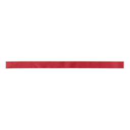 Plain Red Color Satin Ribbon | Zazzle