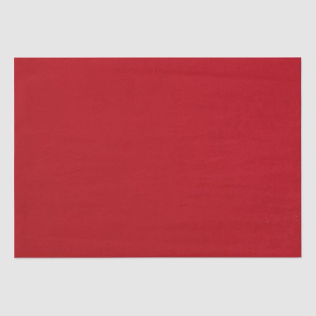 Plain Red Color  Tissue Paper (Front)