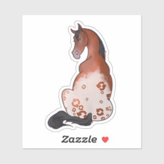 Plain refreshing Appaloosa Sticker
