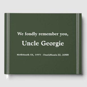 Plain, Respectable Sympathies Guestbook