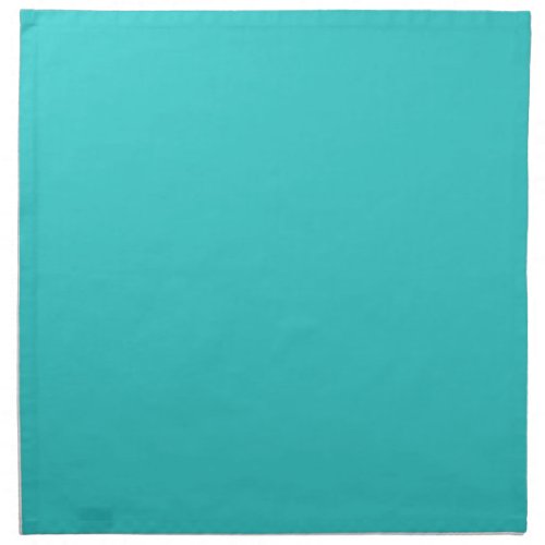 Plain Retro Tree Baubles Turquoise napkins cloth