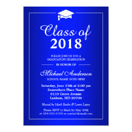 2018 graduation party invitations