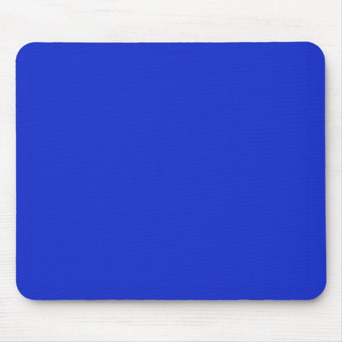 Plain Royal Blue Mouse Pads