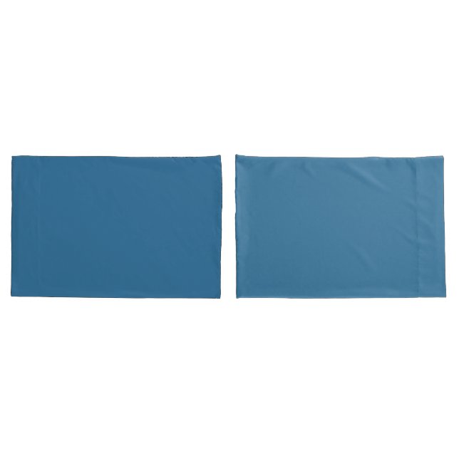 Plain Royal Blue Pillowcases  (Back-Set)