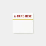 [ Thumbnail: Plain, Simple, White Background + Dark Red Name Notes ]