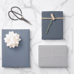 Plain Slate Marengo Medium Gray Shades 3 Tones Wrapping Paper Sheets<br><div class="desc">Discover the captivating beauty of our Gray Shades collection! Immerse yourself in the subtlety of Light Slate Gray, embrace the understated elegance of Marengo, and command attention with the sophistication of Medium Gray with 3 grey tones. Get ready to elevate your celebrations with a touch of timeless allure using our...</div>