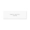 Plain Slim Professional White Mini Business Card
