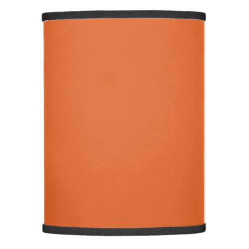 Plain solid color carrot deep orange lamp shade