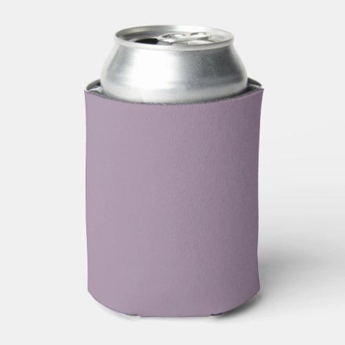 Plain solid color purple dusty lavender can cooler