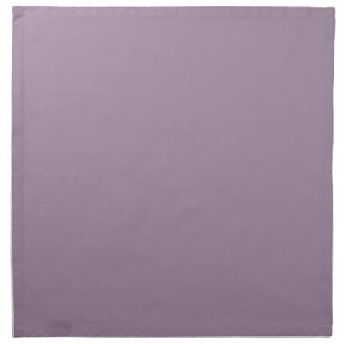 Plain solid color purple dusty lavender cloth napkin
