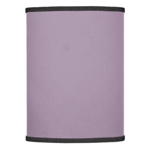 Plain solid color purple dusty lavender lamp shade