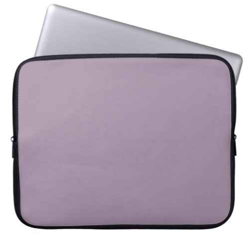plain solid color purple dusty lavender laptop sleeve