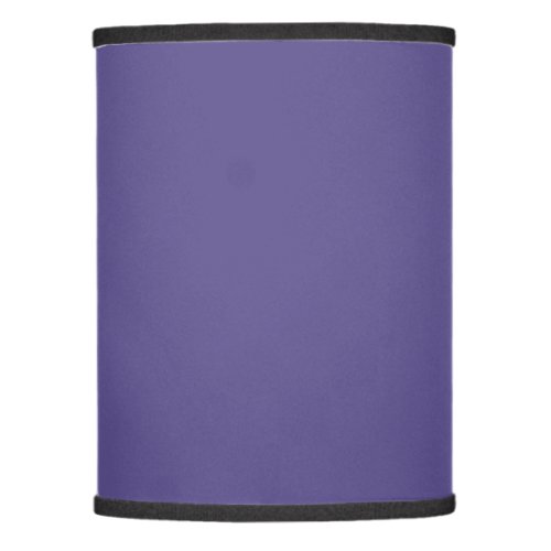 Plain solid dark amethyst smoke purple lamp shade