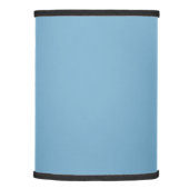 Plain solid pastel dusty blue lamp shade (Right)