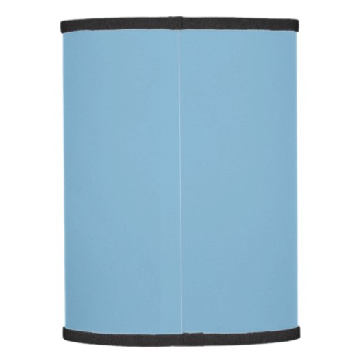 Plain solid pastel dusty blue lamp shade (Back)