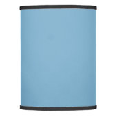 Plain solid pastel dusty blue lamp shade (Front)