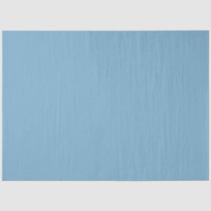 Plain solid pastel dusty blue tissue paper