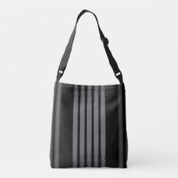 plain striped  crossbody bag
