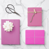 Minimalist blush pink solid plain elegant gift wrapping paper | Zazzle