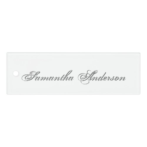 Plain Text Personalized Create Your Own Custom Ruler