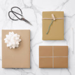 Plain Toast Camel Canvas Brown Shades 3 Tones Wrapping Paper Sheets<br><div class="desc">Discover the captivating beauty of our Brown Shades collection! Immerse yourself in the subtlety of Butter Toast, embrace the understated elegance of Camel, and command attention with the sophistication of Canvas Brown in this 3 brown tones collection. Get ready to elevate your celebrations with a touch of timeless allure using...</div>