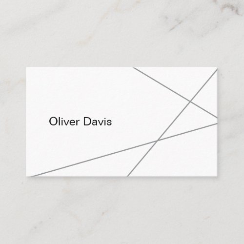 Plain Ultimate Gray Business Card