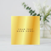 Plain Unique Special Gold Color Background (Standing Front)