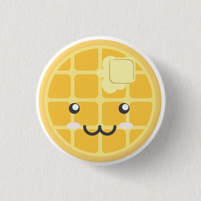 Plain Waffle Button