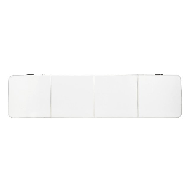 Plain White 24" x 96" x 29" Regulation Size Beer Pong Table (Top)