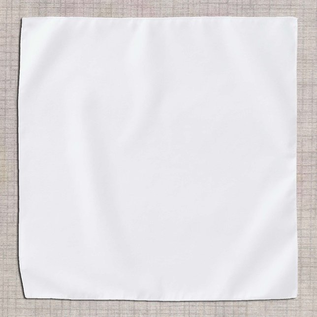Plain White Bandana / Customise (Creator Uploaded)