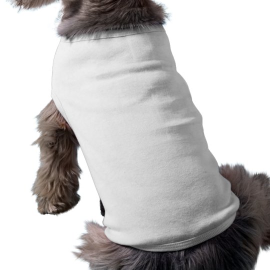 Plain White Doggie Ribbed Tank Top