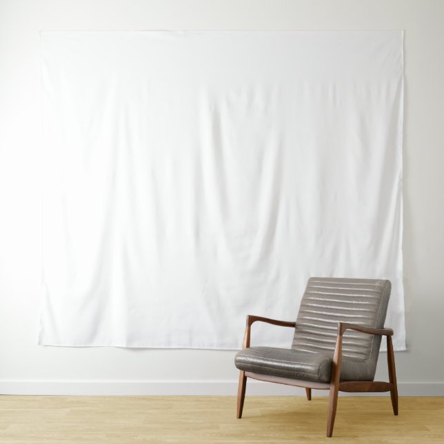Plain White Photo Booth Backdrop (In Situ (Horizontal))