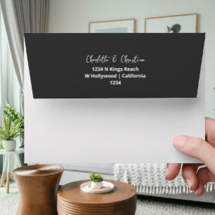 Plain With Return Address Envelope