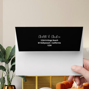 Plain With Return Address Envelope