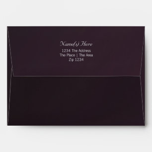 Plain With Return Address Envelope