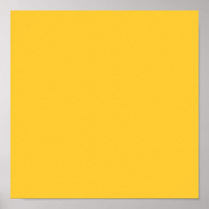 Plain Yellow Background. Poster