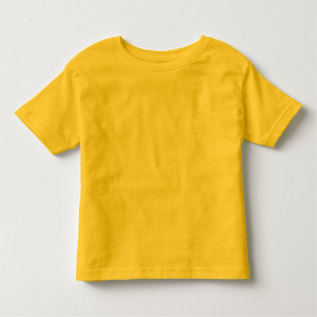 Kid's Plain Yellow T shirt Children's Plain Yellow T shirt 