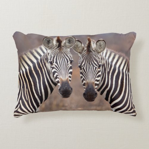 Plain Zebras Kruger National Park Accent Pillow