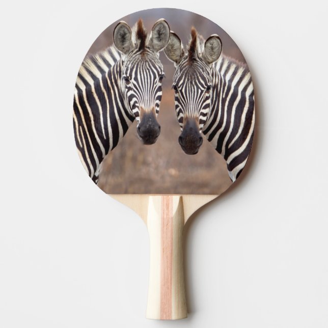 Plain Zebras, Kruger National Park Ping Pong Paddle (Front)