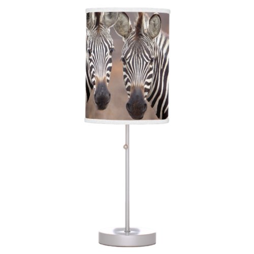 Plain Zebras Kruger National Park Table Lamp