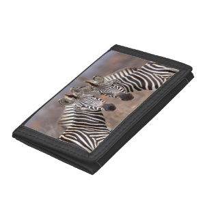 Plain Zebras, Kruger National Park Tri-fold Wallet