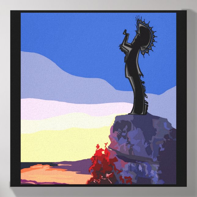 PLAINS 1 CANVAS PHOTO TILE  (Front Set)